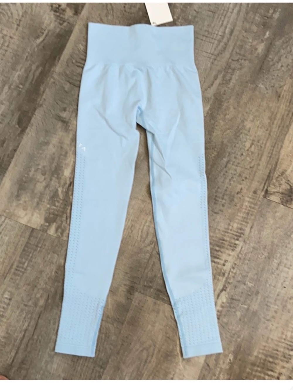 Acta Seamless Leggings Ribbed Blue XS